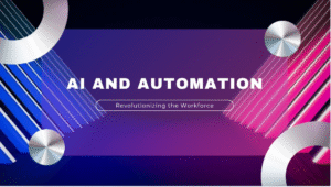 Cover image showing AI-powered automation, robots, and digital workflows in Indian industries.